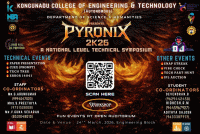 PYRONIX 2K26 Technical Symposium Poster